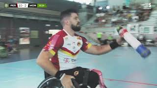 Rugby XIII Fauteuil Les Dragons catalans sacrés Champions de France après un match spectaculaire [upl. by Dryden847]