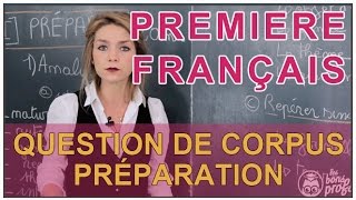 Question de Corpus  préparation  Français 1ère  Les Bons Profs [upl. by Grantland]