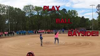 Spring 2024 Bayside PONY Baseball and Softball Opening Day Ceremony [upl. by Naelopan186]