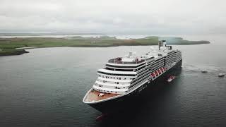 Cruise ship Zuiderdam visits Stornoway [upl. by Ashwin]