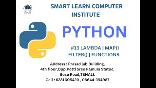 Python  lambda  map  filter functions [upl. by Aniratac]