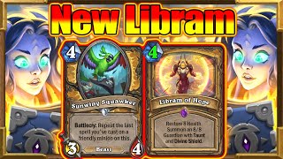 NEW Libram Paladin With Sunwing Squawker Interaction United in Stormwind MiniSet  Hearthstone [upl. by Linzer343]