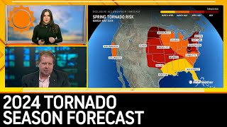 The AccuWeather 2024 Tornado Season Forecast [upl. by Emirac]