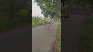 cycle rolling Stoppie viral shots stunt sgrider ytshort trending [upl. by Abana972]