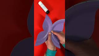 How to Make a Paper Plate Butterfly 🦋 [upl. by Kared351]