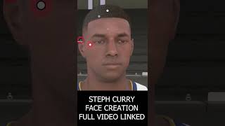 Steph Curry Face Creation NBA 2K24 [upl. by Dibbrun]