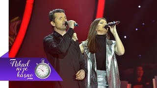 Nebojsa Milutinovic i Milica  Daj ne pitaj  live  Nikad nije kasno  EM 17  05022018 [upl. by Howey]