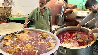 200 KG Siri Paye Recipe  Peshawari Nashta Siri Paya  Street Food Pakistan Head amp Legs Fry [upl. by Ettedualc]