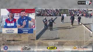 Web TV PPF TOUR 2024  National TOP 500 ST TROPEZ  Demi finale  Equipe GIMENEZ contre BONETTO [upl. by Qirat]