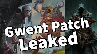 Gwent 93 Patch Leaked Shupe Buffs gwent [upl. by Einneg]