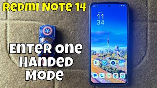 How to Enter One Handed Mode on Redmi Note 14  Use Phone Using One Hand on Redmi Note 14 [upl. by Aronal524]