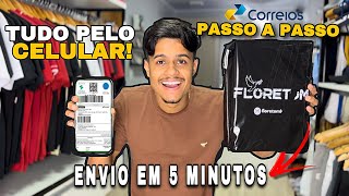 APRENDA A ENVIAR POR CORREIOS RÁPIDO E FÁCIL  passo a passo [upl. by Chuu]