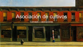 Asociación de cultivos [upl. by Korten]