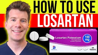 Doctor explains how to take LOSARTAN aka CozaarLozol  Doses side effects amp more [upl. by Combe]