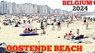 🇧🇪OOSTENDE BEACH BELGIUM 2024 [upl. by Redmund782]