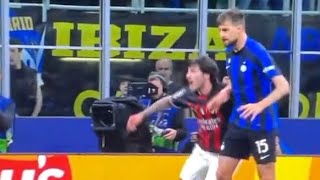 Acerbi FOUL on Tonali Vs AC Milan [upl. by Hartnett]