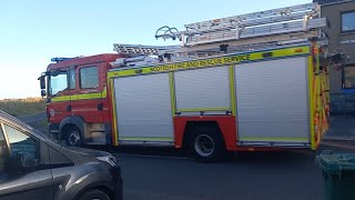 Wick Fire Station Turnout Retained 261023 [upl. by Kostival]