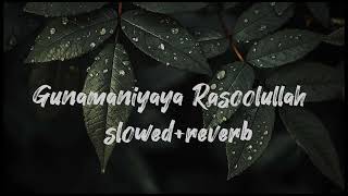 Gunamaniyaya Rasoolullah  Slowed  Reverb [upl. by Harday624]