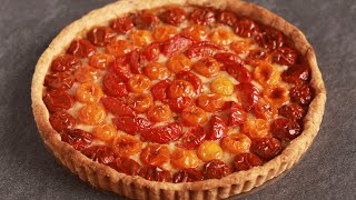 Caramelized Onion Gruyere Tomato Tart [upl. by Lienahs]