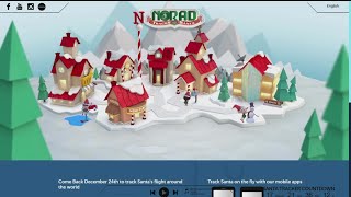 WATCH LIVE NORAD Santa Claus Tracker 2022 [upl. by Lucky915]