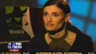 Idina Menzel on Fox News [upl. by Iblehs]