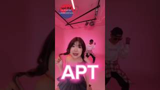 Bruno Mars amp Rosé  APT challenge by Dudosh dance blackpink rek kpop korea fyp youtube [upl. by Atsillak265]