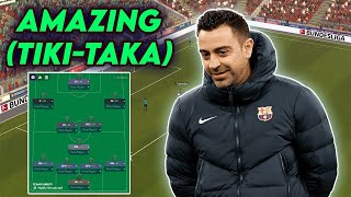 Xavis Barcelona TikiTaka FM24 Tactics [upl. by Akeemahs572]