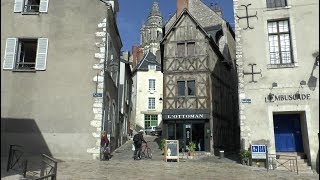 Walk around Blois France [upl. by Adnolehs]