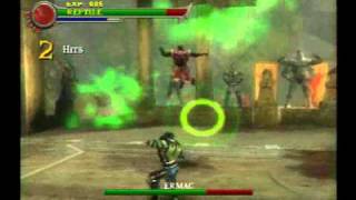 MK Shaolin Monks  Reptile full gameplay part 1826 [upl. by Mindy]