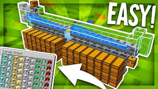 Minecraft Item Sorting System Easy amp Expandable Tutorial 116 [upl. by Iz]