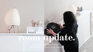 homebody diaries turning Ikea cabinets into a sideboard unboxing Noguchi Akari 1N [upl. by Cyrie186]