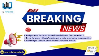 Budget Dette Volkswagen  Actualités du 28 octobre par Roselyne Pagès [upl. by Atinob]