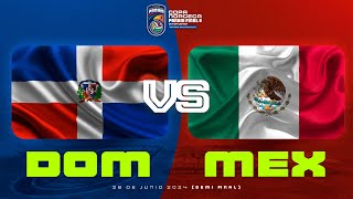 REPUBLICA DOMINICANA VS MEXICO  COPA NORCECA PANAM FINAL SIX 2024 [upl. by Halimeda852]