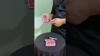 Cardiographic Magic Trick shorts mryutmagic mrmagic cardtricks tricks tutorial [upl. by Narual]