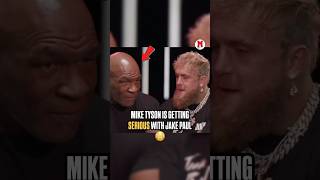 🚨 It seems that Mike Tyson is done messing around with Jake Paul 😬 paultyson boxing [upl. by Conners]