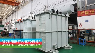 How a factory make three phase rectifier transformers [upl. by Jeniece36]