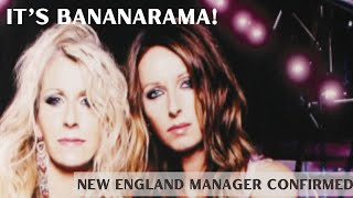 ITS BANANARAMA New England Manager announced [upl. by Cailean]