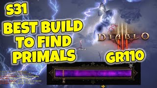 Best Build to find Primals in Diablo 3 Season 31 FoH Crusader [upl. by Evangeline]