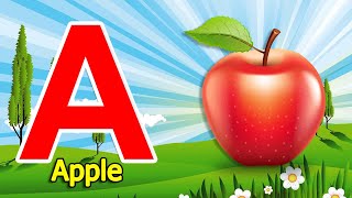 A for apple  अ से अनार  abcd  phonics song  a for apple b for ball c for cat  abcd song  abc [upl. by Enialem574]