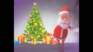 dancing Santa Claus Feliz Navidad song [upl. by Ecnal]