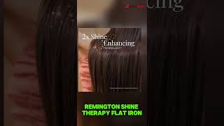 Remington Shine Therapy Flat Iron shorts iron [upl. by Kinimod]