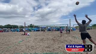 2023 OVA Beach Provincials  Aug 1223  Ashbridges Bay  Kai amp Agam Pool Play Match 2 [upl. by Rambow]