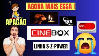 CINEBOX FANTASIA COM RECEPTORES LINHA SZ POWER APAGÃO NO IKS EM 16022024 [upl. by Nisaj]