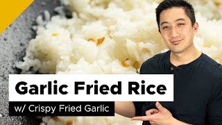 Garlic Fried Rice Recipe Filipino Style [upl. by Nitfa]