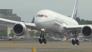 Boeing 787 Dreamliner Landing HD [upl. by Wedurn920]