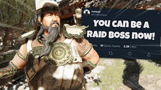 Raid bosses are back in for honor [upl. by Gader]