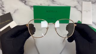 UNBOXING Bottega Veneta Eyeglasses ModelBV1044O [upl. by Pradeep]