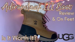 UGG Adirondack III Boot Review  On Feet [upl. by Trevorr207]