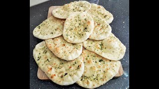 GARLIC AND CORIANDER NAAN BREAD RECIPE [upl. by Mahoney680]