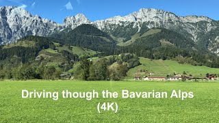 Driving through the Bavarian Alps 4K [upl. by Daveen365]